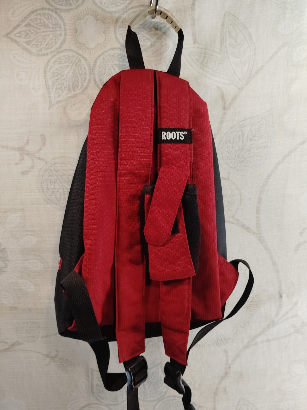 ROOTS Red & Black Backpack - 'Roots 73' - Picture 4 of 7